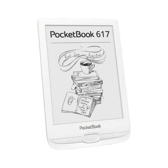 Електронна книга PocketBook 617 White - ціна, характеристики, відгуки, розстрочка, фото 2
