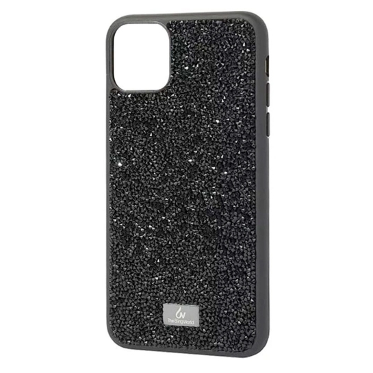 Чехол Bling World Rock Diamond Case for iPhone 14 Plus Black - цена, характеристики, отзывы, рассрочка, фото 1