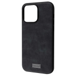 Чехол Sulada Leather Case for iPhone 14 Plus Black 