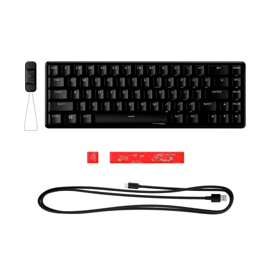 Клавиатура HyperX Alloy Origins 65 Red - цена, характеристики, отзывы, рассрочка, фото 5