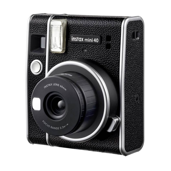Камера миттєвого друку FUJIFILM Instax Mini 40 Black - ціна, характеристики, відгуки, розстрочка, фото 1