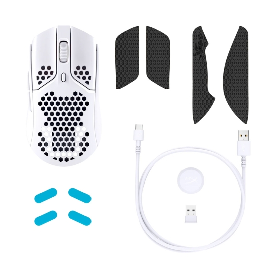 Мышь HyperX Pulsefire Haste Wireless White - цена, характеристики, отзывы, рассрочка, фото 4
