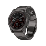 Спортивные часы Garmin Fenix 7X Carbon Gray DLC Titanium with Titanium Band