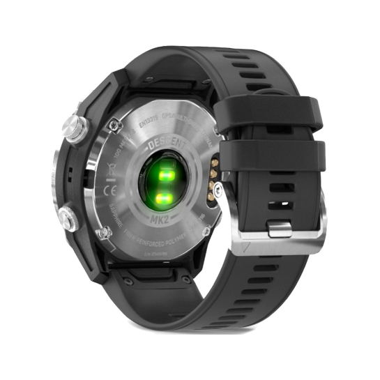 Спортивний годинник Garmin Descent Mk2 Stainless Steel with Black Band - ціна, характеристики, відгуки, розстрочка, фото 6