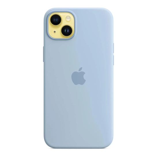 Чехол Apple Silicone Case with MagSafe for iPhone 14 Plus Sky