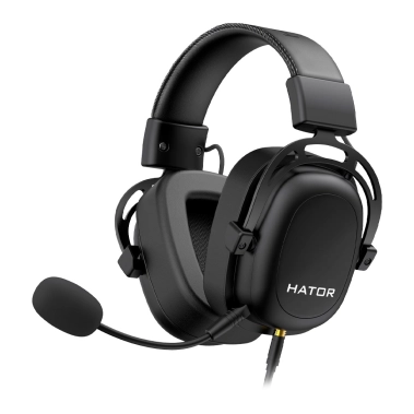 Наушники HATOR Hypergang 7.1 USB Black - цена, характеристики, отзывы, рассрочка, фото 1