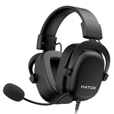 Наушники HATOR Hypergang EVO Black - цена, характеристики, отзывы, рассрочка, фото 1