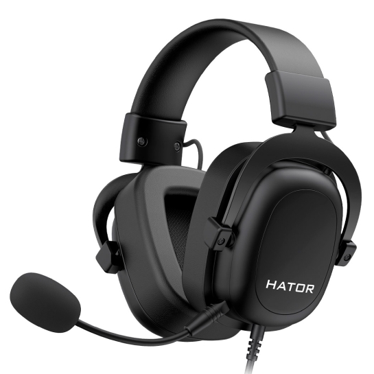 Навушники HATOR Hypergang EVO Black - ціна, характеристики, відгуки, розстрочка, фото 1
