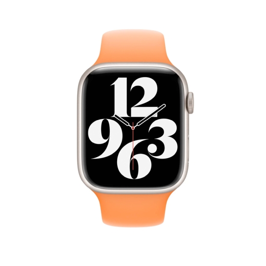 Ремінець Apple Sport Band for Apple Watch 38mm/40mm/41mm Bright Orange  - S/M - ціна, характеристики, відгуки, розстрочка, фото 2