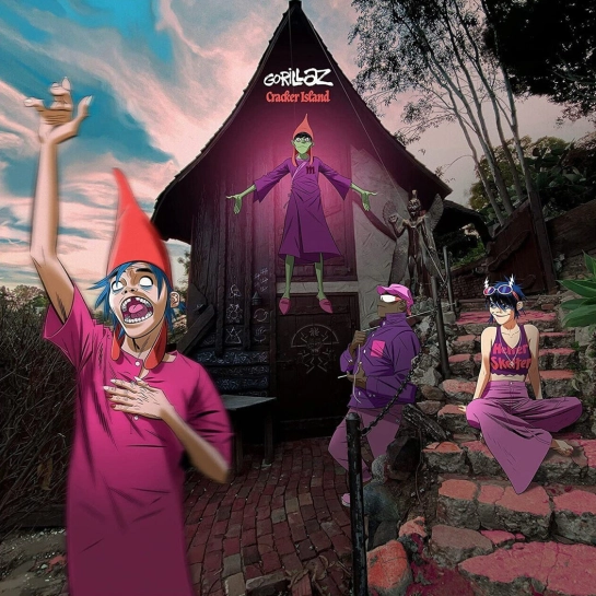 Вінілова платівка Gorillaz - Cracker Island (Purple Coloured Vinyl)