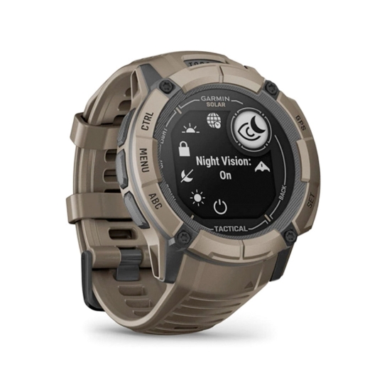Спортивний годинник Garmin Instinct 2X Solar Tactical Edition Coyote Tan - ціна, характеристики, відгуки, розстрочка, фото 3