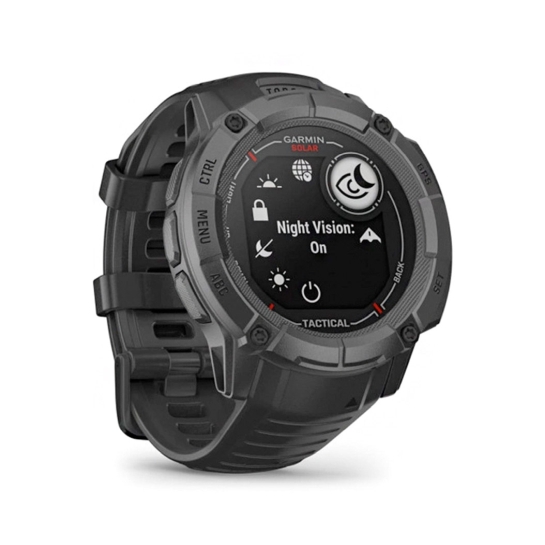 Спортивний годинник Garmin Instinct 2X Solar Tactical Edition Black - ціна, характеристики, відгуки, розстрочка, фото 2