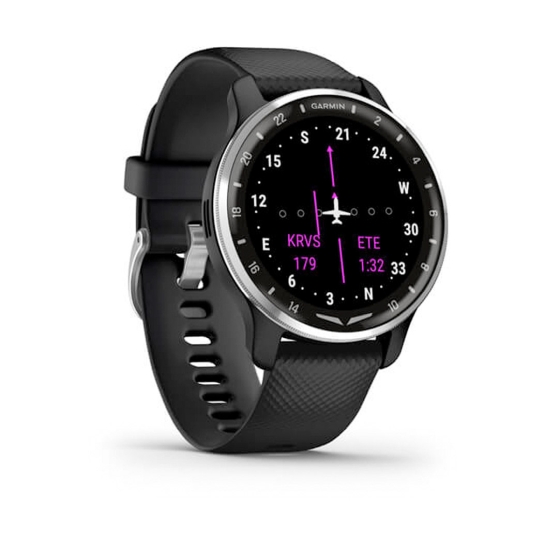 Спортивний годинник Garmin D2 Air X10 Black - ціна, характеристики, відгуки, розстрочка, фото 3