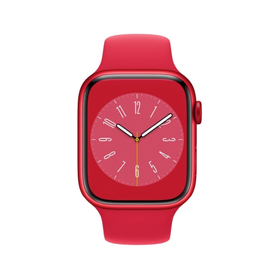 Apple Watch 8 41mm (PRODUCT)RED Aluminum Case with (PRODUCT)RED Sport Band - S/M - цена, характеристики, отзывы, рассрочка, фото 2
