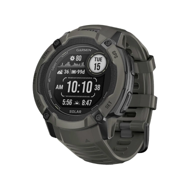Спортивные часы Garmin Instinct 2X Solar Moss - цена, характеристики, отзывы, рассрочка, фото 1