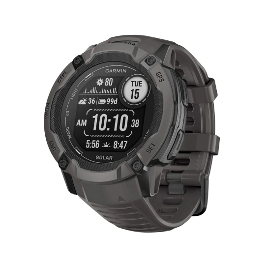 Спортивний годинник Garmin Instinct 2X Solar Graphite