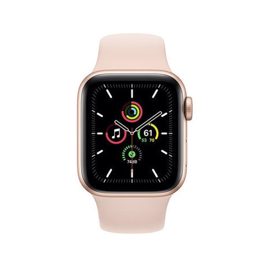 Б/У Смарт-часы Apple Watch SE + LTE 40mm Gold Aluminum Case with Pink Sand Sport Band (Идеальное) - цена, характеристики, отзывы, рассрочка, фото 2