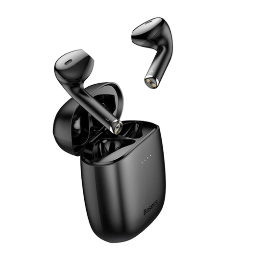 Навушники Baseus Encok True Wireless Earphones W04 Black - ціна, характеристики, відгуки, розстрочка, фото 3