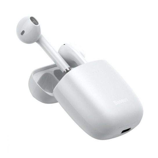 Бездротові навушники Baseus Encok True Wireless Earphones W04 White - ціна, характеристики, відгуки, розстрочка, фото 4