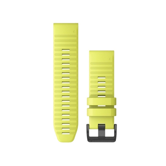 Ремінець Garmin QuickFit 26 Watch Bands Amp Yellow Silicone - цена, характеристики, отзывы, рассрочка, фото 1