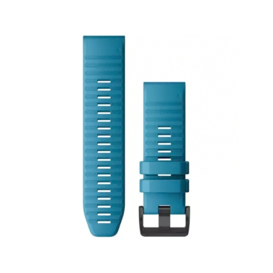 Ремінець Garmin QuickFit 26 Watch Bands Cirrus Blue Silicone (010-12864-21) - ціна, характеристики, відгуки, розстрочка, фото 1