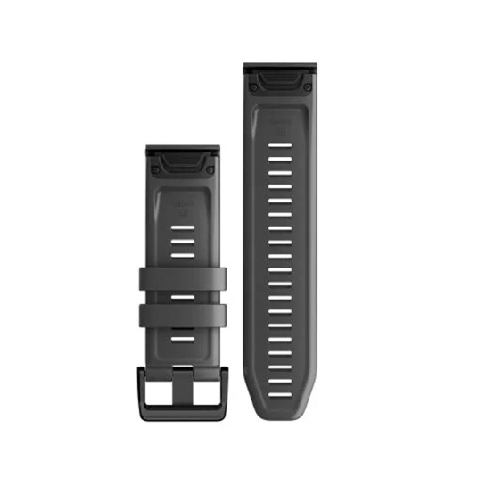 Ремешок Garmin QuickFit 26 Watch Bands Graphite Silicone - цена, характеристики, отзывы, рассрочка, фото 2