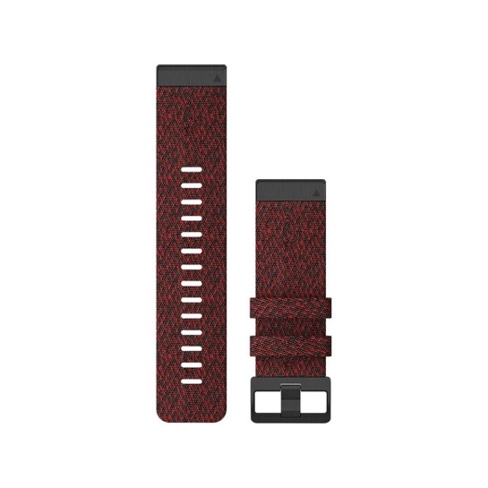 Ремешок Garmin QuickFit 26 Watch Bands Heathered Red Nylon - цена, характеристики, отзывы, рассрочка, фото 1