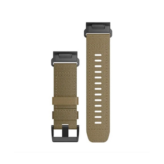 Ремінець Garmin QuickFit 26 Watch Bands Tactical Coyote Tan Nylon - ціна, характеристики, відгуки, розстрочка, фото 2