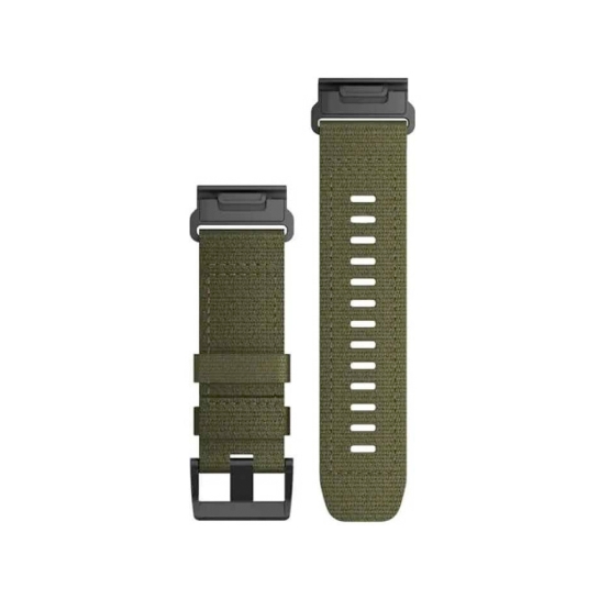 Ремінець Garmin QuickFit 26 Watch Bands Tactical Ranger Green Nylon - ціна, характеристики, відгуки, розстрочка, фото 1