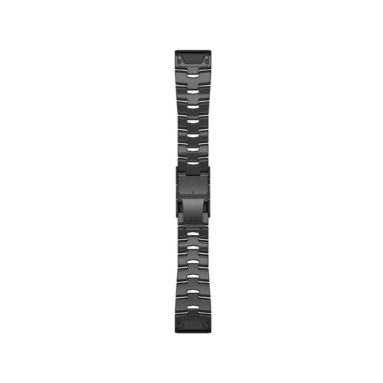 Ремінець Garmin QuickFit 26 Watch Bands Vented Titanium Bracelet with Carbon Grey DLC Coating - ціна, характеристики, відгуки, розстрочка, фото 2