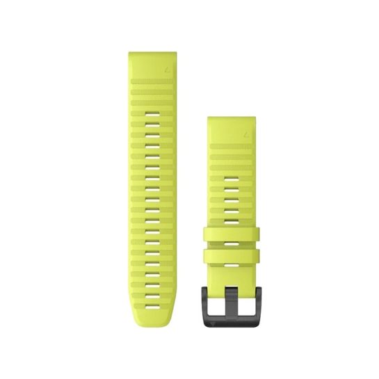 Ремешок Garmin QuickFit 22 Watch Bands Amp Yellow Silicone