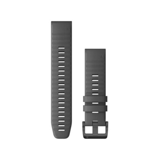 Ремінець Garmin QuickFit 22 Watch Bands Slate Grey Silicone with Black Hardware - цена, характеристики, отзывы, рассрочка, фото 1
