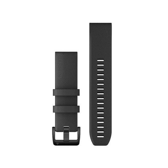 Ремешок Garmin QuickFit 22 Watch Bands Black with Black Stainless Steel Hardware - цена, характеристики, отзывы, рассрочка, фото 1