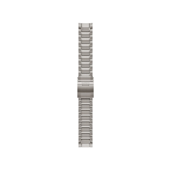 Ремінець Garmin QuickFit 22 Watch Bands Vented Titanium Bracelet - ціна, характеристики, відгуки, розстрочка, фото 1