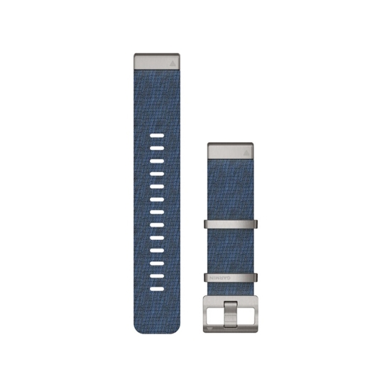 Ремешок Garmin QuickFit 22 Watch Bands Jacquard-weave Nylon Strap Indigo - цена, характеристики, отзывы, рассрочка, фото 1