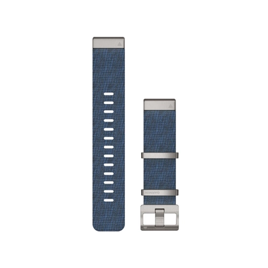 Ремешок Garmin QuickFit 22 Watch Bands Jacquard-weave Nylon Strap Indigo