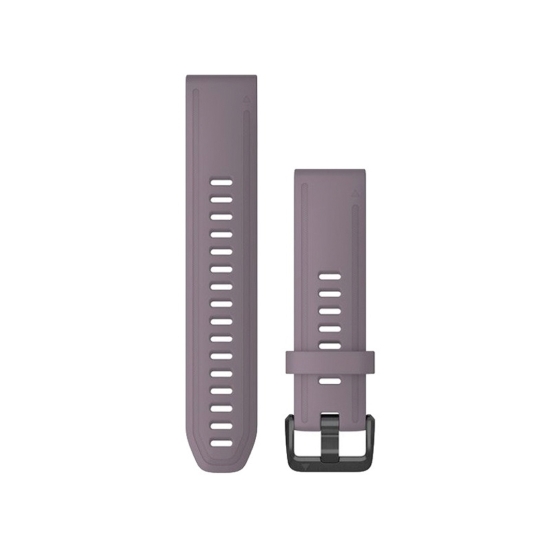 Ремінець Garmin QuickFit 20 Watch Bands Purple Storm Silicone - ціна, характеристики, відгуки, розстрочка, фото 1