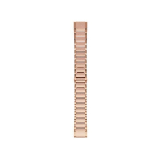 Ремінець Garmin QuickFit 20 Watch Bands Rose Goldtone Stainless Steel - ціна, характеристики, відгуки, розстрочка, фото 1