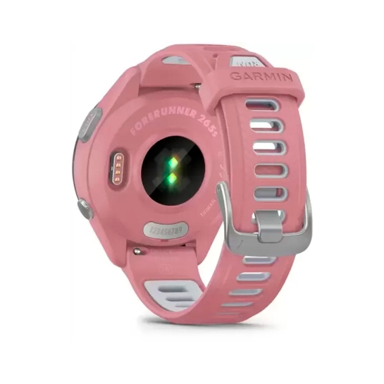 Спортивний годинник Garmin Forerunner 265S Black Bezel w. Light Pink Case and Light Pink/Whitestone S. Band - ціна, характеристики, відгуки, розстрочка, фото 2