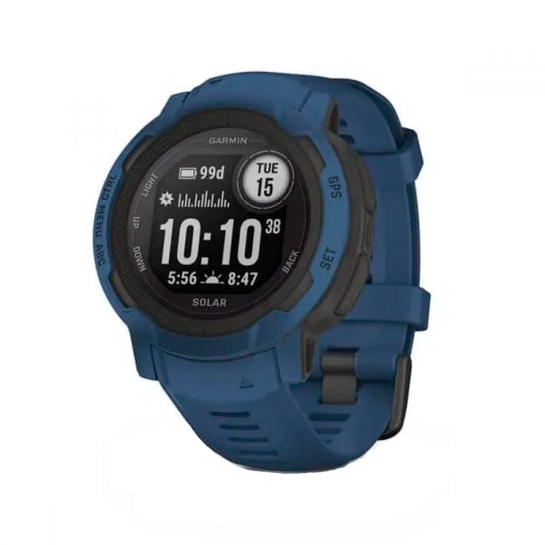 Спортивний годинник Garmin Instinct 2 Solar Tidal Blue - ціна, характеристики, відгуки, розстрочка, фото 1