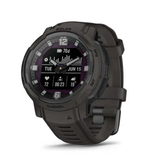 Спортивные часы Garmin Instinct Crossover Solar Tactical Edition Black - цена, характеристики, отзывы, рассрочка, фото 1