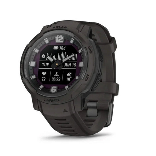 Спортивные часы Garmin Instinct Crossover Solar Tactical Edition Black
