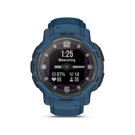 Спортивний годинник Garmin Instinct Crossover Solar Tidal Blue - ціна, характеристики, відгуки, розстрочка, фото 6