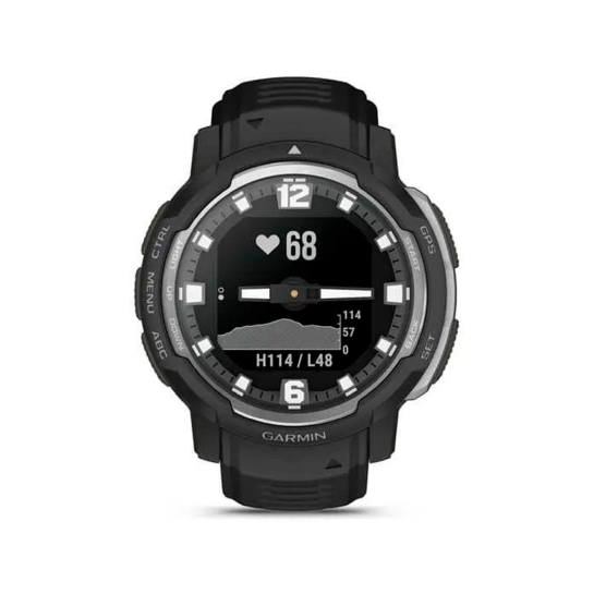 Спортивний годинник Garmin Instinct Crossover Standard Edition Black - ціна, характеристики, відгуки, розстрочка, фото 3