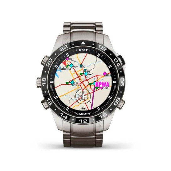 Спортивний годинник Garmin MARQ (Gen 2) Aviator - ціна, характеристики, відгуки, розстрочка, фото 4