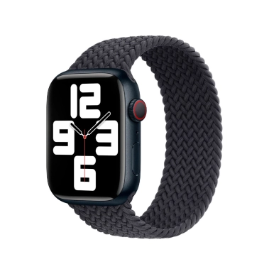 Ремешок Apple Watch Braided Solo Loop 38mm/40mm/41mm Midnight - Size 6 - цена, характеристики, отзывы, рассрочка, фото 1