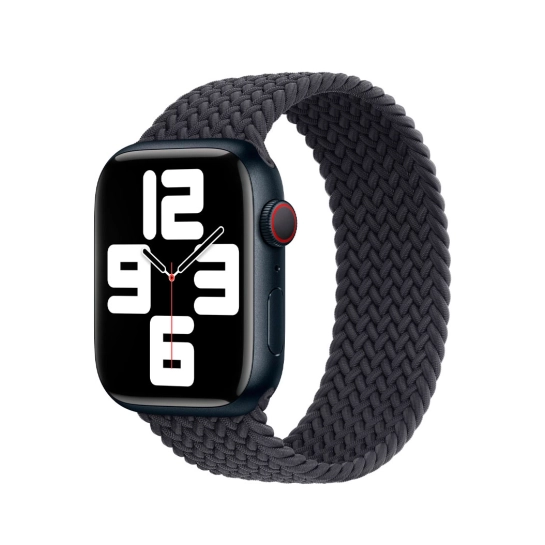 Ремешок Apple Watch Braided Solo Loop 38mm/40mm/41mm Midnight - Size 6