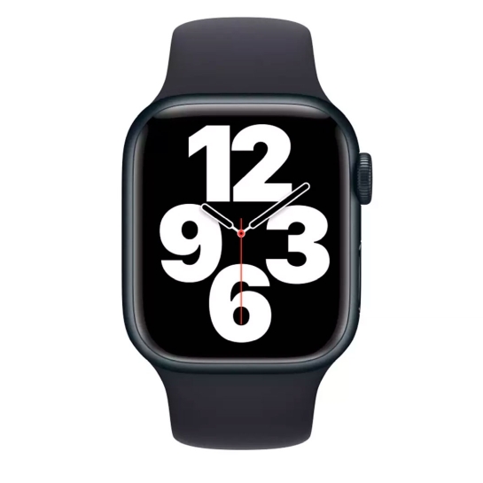 Ремінець Apple Sport Band for Apple Watch 42mm/44mm/45mm/49mm Midnight - M/L - ціна, характеристики, відгуки, розстрочка, фото 2