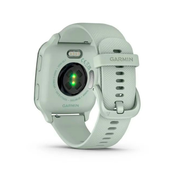 Смарт-годинник Garmin Venu Sq 2 Metallic Mint Aluminum Bezel with Cool Mint Case and Silicone Band - ціна, характеристики, відгуки, розстрочка, фото 5