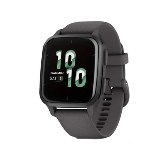 Смарт-часы Garmin Venu Sq 2 Slate Aluminum Bezel with Shadow Gray Case and Silicone Band - цена, характеристики, отзывы, рассрочка, фото 1